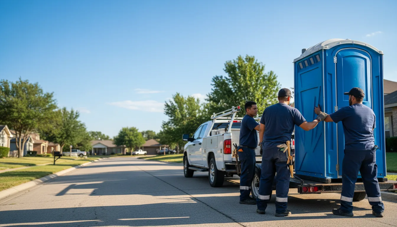 Portable Toilet Rental in Prairie Grove, AR near me